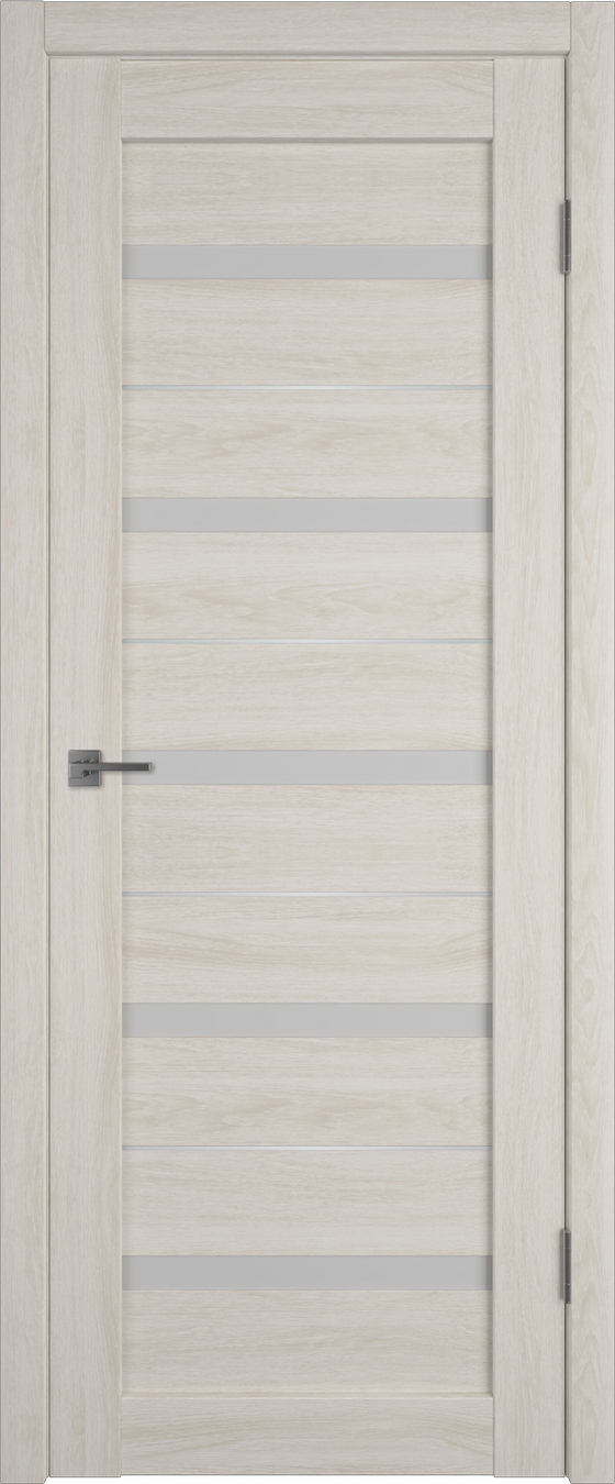 Atum Pro AL7 white cloud 800*2000 Scansom Oak молдинг серебро