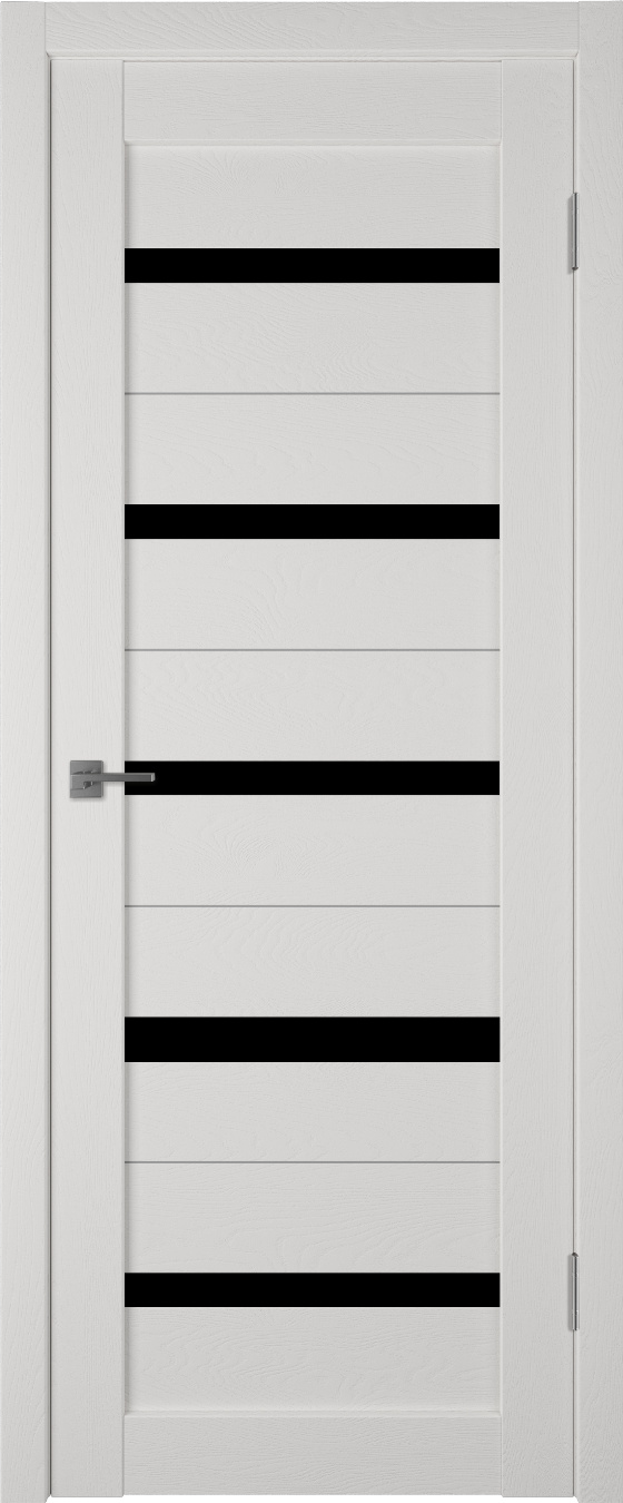 Atum Pro AL7 BLACK gloss 800*2000 Milky White молдинг серебро