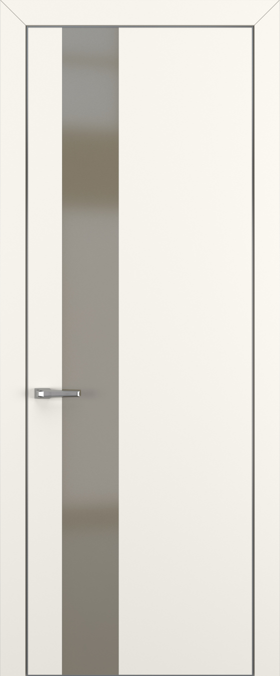 Квалитет К3 Silver Bronze 800*2000 Молочный матовый ALU Серая зпп Eclipse под 2 петли зпз 196