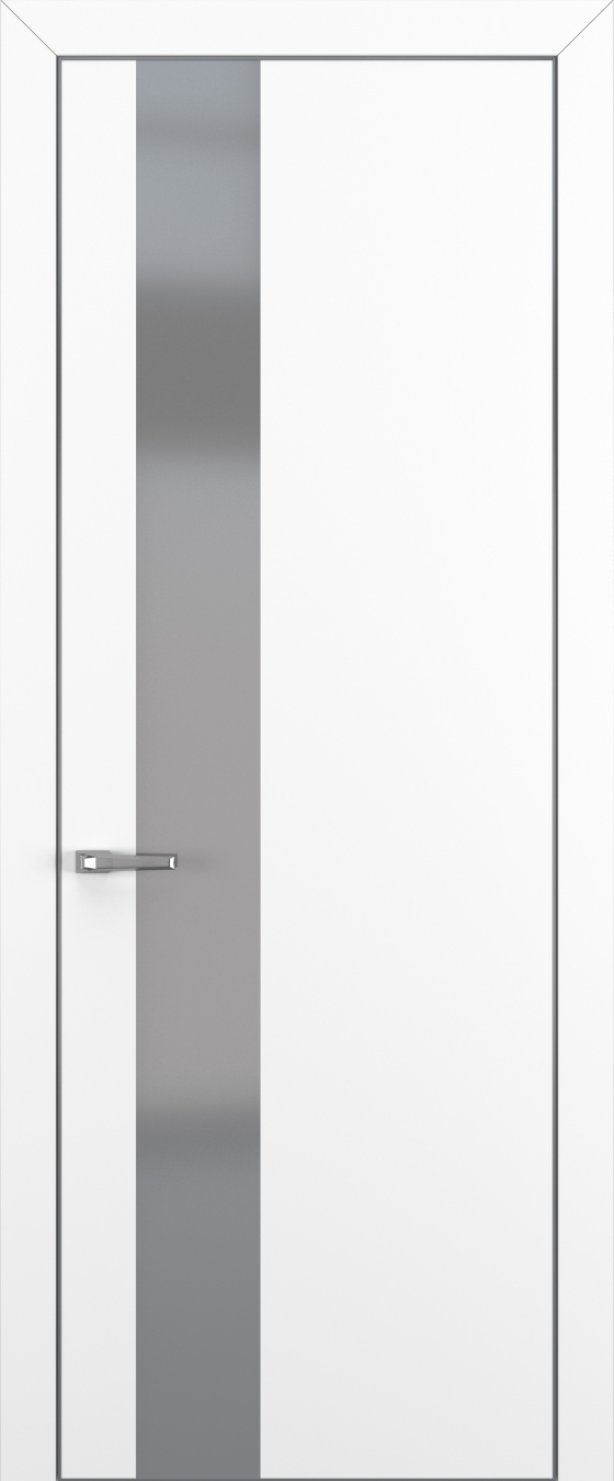 Квалитет К3 Silver Grey 800*2000 Белый матовый ALU Серая зпп Eclipse под 2 петли зпз 196