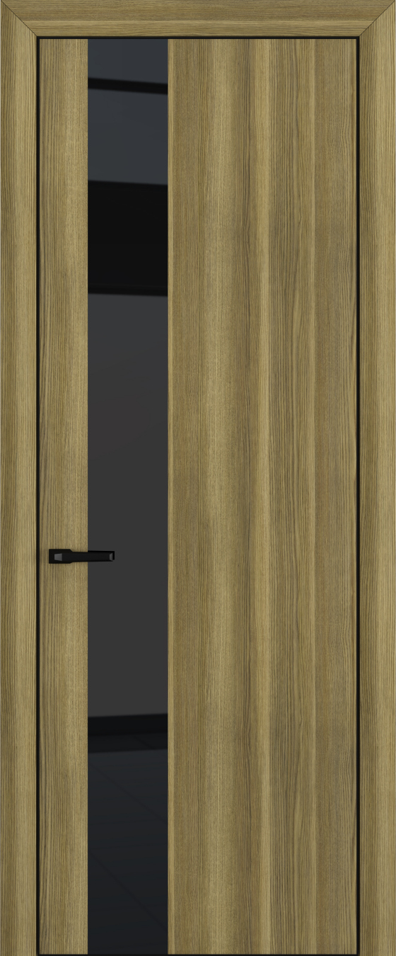Квалитет К3 Black Classic 800*2000 Дуб серый ALU Черная зпп Eclipse под 2 петли зпз 196