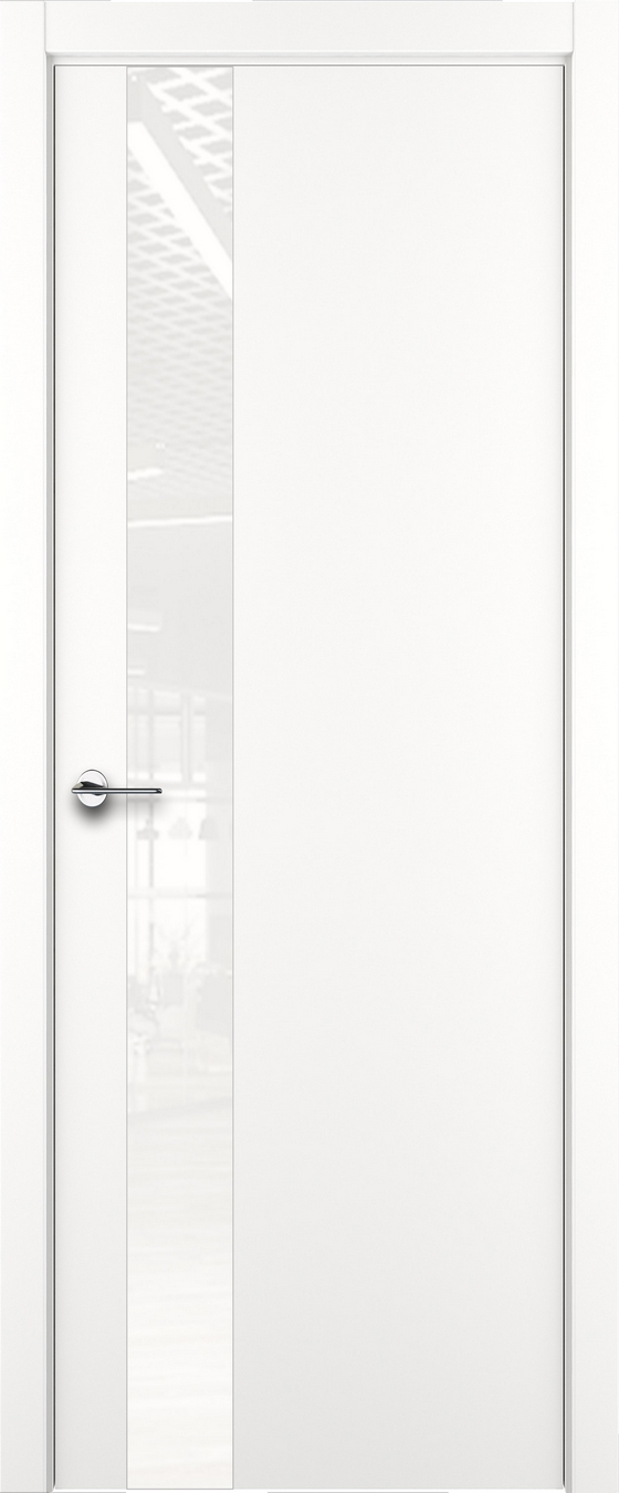 H3 ДО ART Lite Lacobel White Pure 800*2000 Белая эмаль (43)