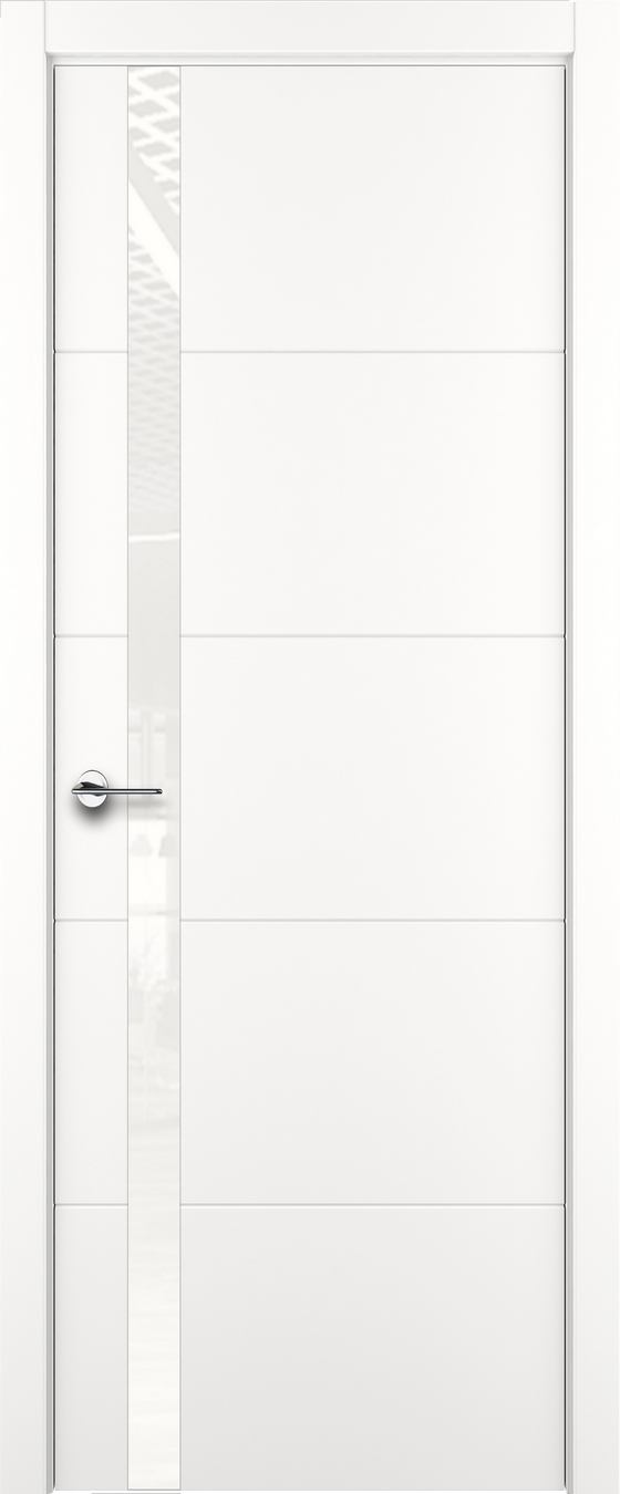 Groove ДО ART Lite Lacobel White Pure 800*2000 Белая эмаль (43)
