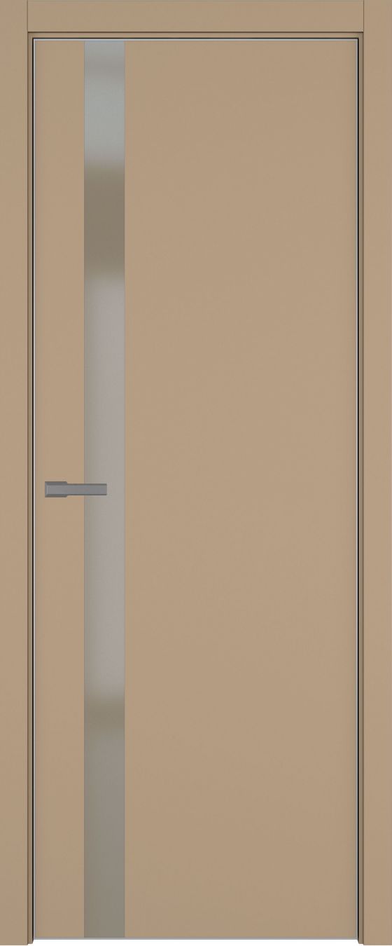 H2 ДО ART Lite бронза мат. 800*2000 Бежевая эмаль ALU Серая под 2 петли зпз 196