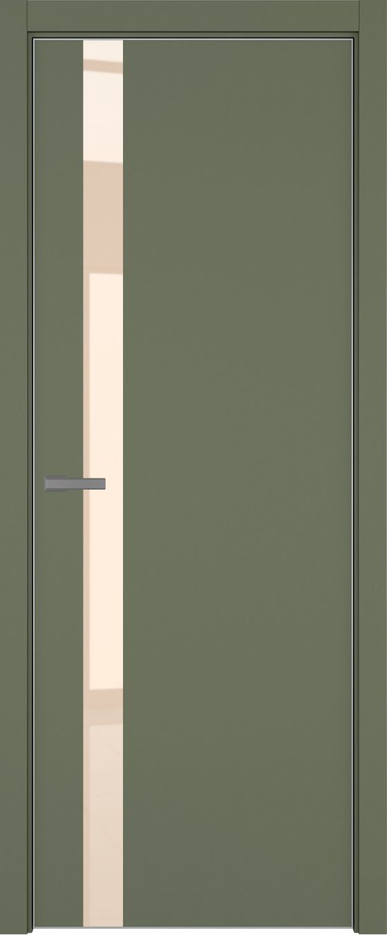 H2 ДО ART Lite бежевый лак 800*2000 Оливковая эмаль ALU Серая под 2 петли зпз 196
