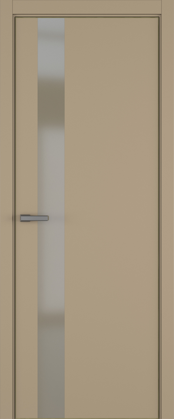H3 ДО ART Lite бронза мат. 800*2000 Бежевая эмаль ALU Золотая под 2 петли зпз 196