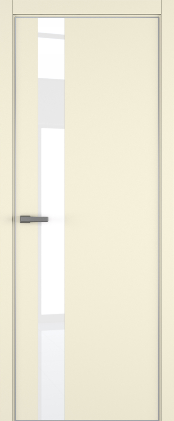 H3 ДО ART Lite Lacobel White Pure 800*2000 Жемчужно-перламутровая эмаль (43) ALU Серая под 2 петли зпз 196