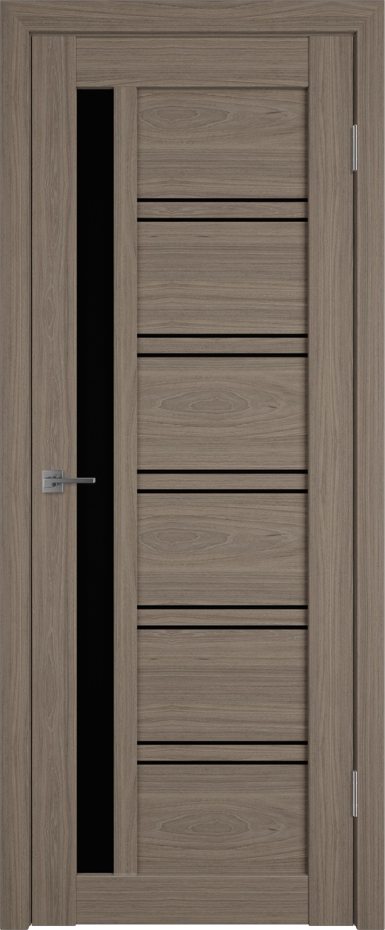 Atum Pro Х38 black gloss 800*2000 Brun oak